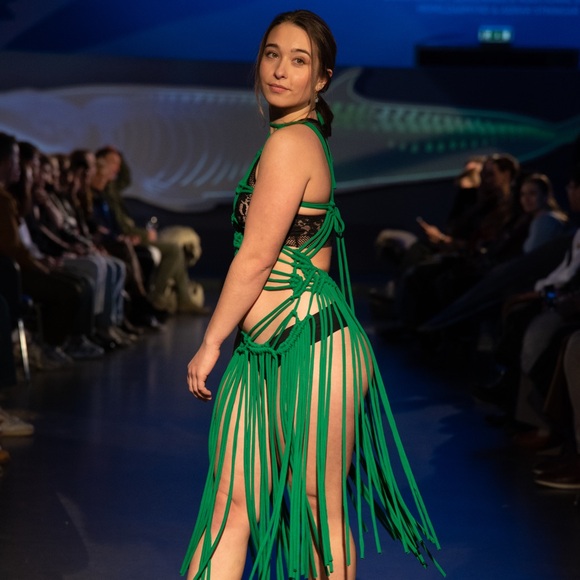 Handmade Macramé Rope Festival Dress GoodVibeGoda Original Design - Picture 16 of 16